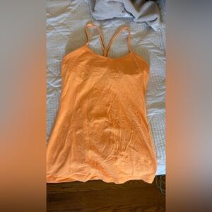 Orange Lulu tank